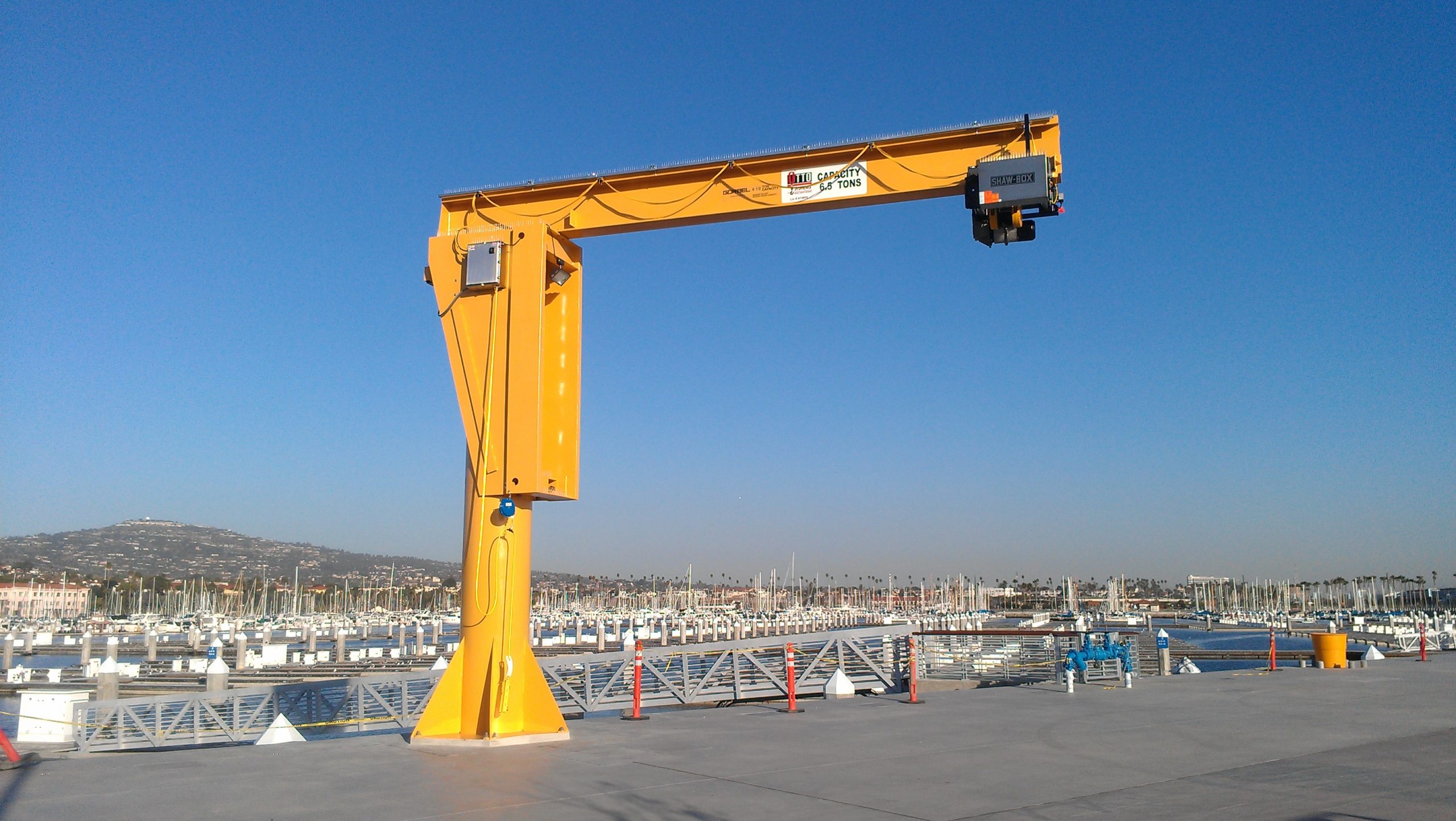 Gorbel free standing Jib Crane model: FS300-NP6-1000-8-W6-9-13 ...